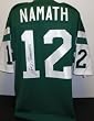 Joe Namath Autographed Custom Green Throwback Jersey ~ Broadway Joe