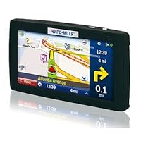 PC MILER Navigator 740 All-In-One GPS for Truck Drivers with 7 Touch Screen Display PCM740