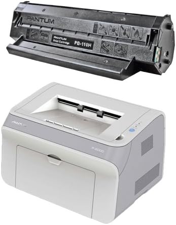 Pantum P2000 SF Laser Printer with Starter and High Capacity (PB-110H) Toner Cartridges