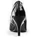 Qupid Women's Office Lady Party Clubbing Patent Leather Stilettos High Heel Pointy Pumps Fashion Shoes