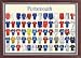 PORTSMOUTH FC FC FRAMED FOOTBALL SHIRT POSTER THROUGH THE AGES