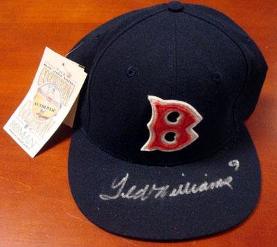 Ted Williams Autographed Boston Red Sox Hat PSA/DNA #J26769 - Autographed MLB Helmets and Hats