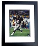 Chris Chandler Autographed/Hand Signed Atlanta Falcons 8x10 Photo BLACK CUSTOM FRAMED - Super Bowl X
