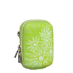RivaCase�  7023 (PU) Kameratasche (Hardcase - Hartschale) gr�n (flowers)