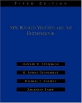 New Business Ventures And The Entrepreneur