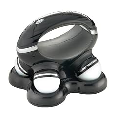 HoMedics RC-QUAD-2EU Wiederaufladbares 4-Punkt-Vibrationsmassageger�t, Handgriff, beleuchtete Massagek�pfe