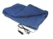 Auto & Motorrad : Eufab 28098 Heizdecke aus Polar Fleece, dunkelblau, Größe 150 x 110 cm, 12 Volt Anschluss