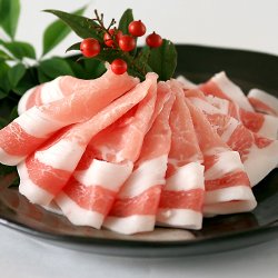 【宮崎産】金豚肉・ロースしゃぶ（500ｇ）