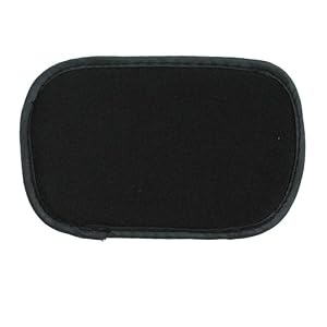 GTMax Black Soft Pouch Case for Sony PlayStation Portable PSP Go by GTMax