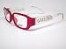Jean Paul Gaultier Frames Authentic Designer Fashion Prescription Eyeglasses Womens Red|clear Swarovski Crystal Frame|demo Lens Jp510 6y6