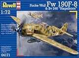 Focke Wulf Fw190F8 Fighter/Bomber w/Bv246 Hagelkorn Guided Bomb 1-72 Revell Germany
