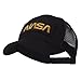 Text Law and Forces Embroidered Patched Mesh Cap - NASA