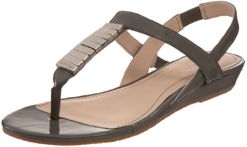 Calvin Klein Women's Beyla Thong Sandal,Smoke,9 M US