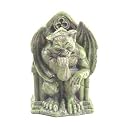 Seated Gargoyle Thinking