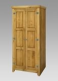 Amalfi Two(2) Door Double Wardrobe, All Hanging Robe