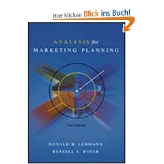 Analysis for Marketing Planning (McGraw-Hill Series in Electrical Engineering)