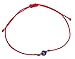 MINI Evil Eye Of Protection Red String Bracelet by The Artsy Nomad; Unisex