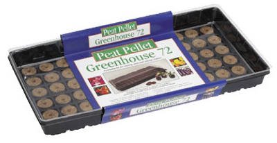 Plantation Products 72 Pellet Grn House Kit P072 Plant Trays & Seed Starting Materials