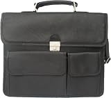 Review   / Piel Leather Flap Over Front Pocket Portfolio