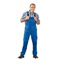 Latzhose Canvas 320, Farbe: kornblau, Gr&ouml;&szlig;e: 48