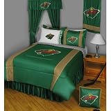 NHL Minnesota Wild Sideline Comforter Twin