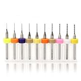 ReFaXi 硬質合金ミニチュアドリルの10本