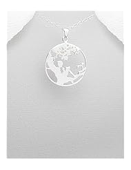 Pendant Necklace In 92.5 Sterling Silver