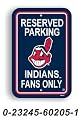 Cleveland Indians Parking Sign *SALE*