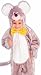 Forum Kids Plush Mouse Outfit Cute Animal Halloween Costume