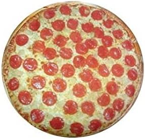 Round Pizza Dog Bed (Large)