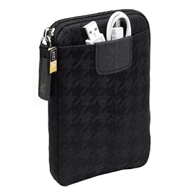 Caselogic THS-101 Portable Hard Drive Case (Black Houndstooth)