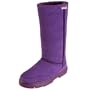 BEARPAW Women's Dream 12" Shearling Boot,Purple,8 M US