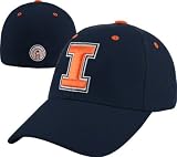 Illinois Fighting Illini Dynasty Primary Team Color Fitted Hat - B0000A1CM3
