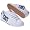 White/Dark Navy