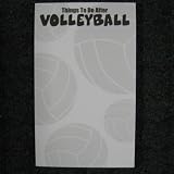 Volleyball Notepad