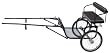 Tough-1 Easy Entry Driving Cart