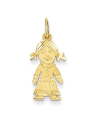 14k Girl Charm Cyber Monday Special