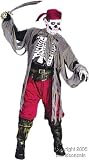 Children's Skeleton Pirate Costume (Size:SM 4-6)
