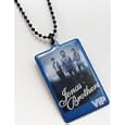 Jonas Brothers Vip Tag Necklace - 18" Black Ball Chain Unisex Style Licensed