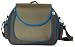 Little Company Hard Shell Shoulder Bag in Olive with Malibu Blue