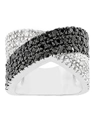 Cross Pattern Cocktail Ring