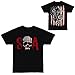 Changes Sons of Anarchy Skull Logo And American Flag Shirt M