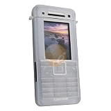 Premium Silicone Skin Cover for Sony Ericsson C902 mobile Eforcity, Clear White 41m4F%2Bm6cnL. SL160 Premium Silicone Skin Cover for Sony Ericsson C902 mobile Eforcity, Clear White