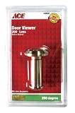 ACE LIVING ACCENTS 01-3032-122 DOOR VIEWER 200 DEGREE SATIN NICKEL