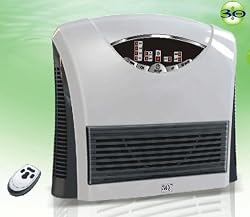 3Q ESP AIR PURIFIER with UV GERMICIDAL LAMP and NEGATIVE ION, REMOTE CONTROL