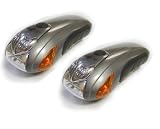 2 Pack - Batter Free Flashlight with Emergency Blinkers