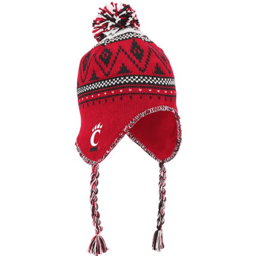 adidas Cincinatti Bearcats Men's Tassle Pom Knit One Size Fits All