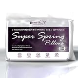 Linens Limited Super Spring Bounce Back Pillows, 4 Pack