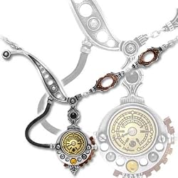 GMT Quantum Displacer Control - Alchemy Gothic Pendant Necklace