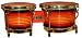 EXO BG55 Sunburst Finish Professional Wood Bongo Drum
